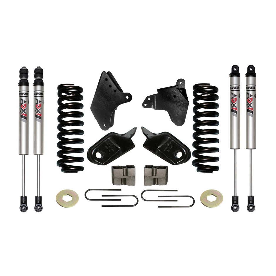 6 In. Suspension Lift Kit With ADX M2.0 Aluminum Monotube Shocks.