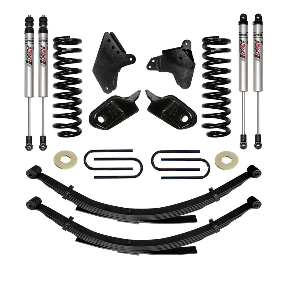 6 In. Suspension Lift Kit With ADX M2.0 Aluminum Monotube Shocks.