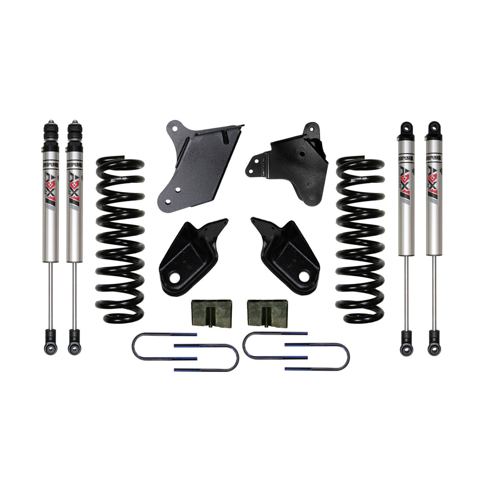 6 In. Suspension Lift Kit With ADX M2.0 Aluminum Monotube Shocks.