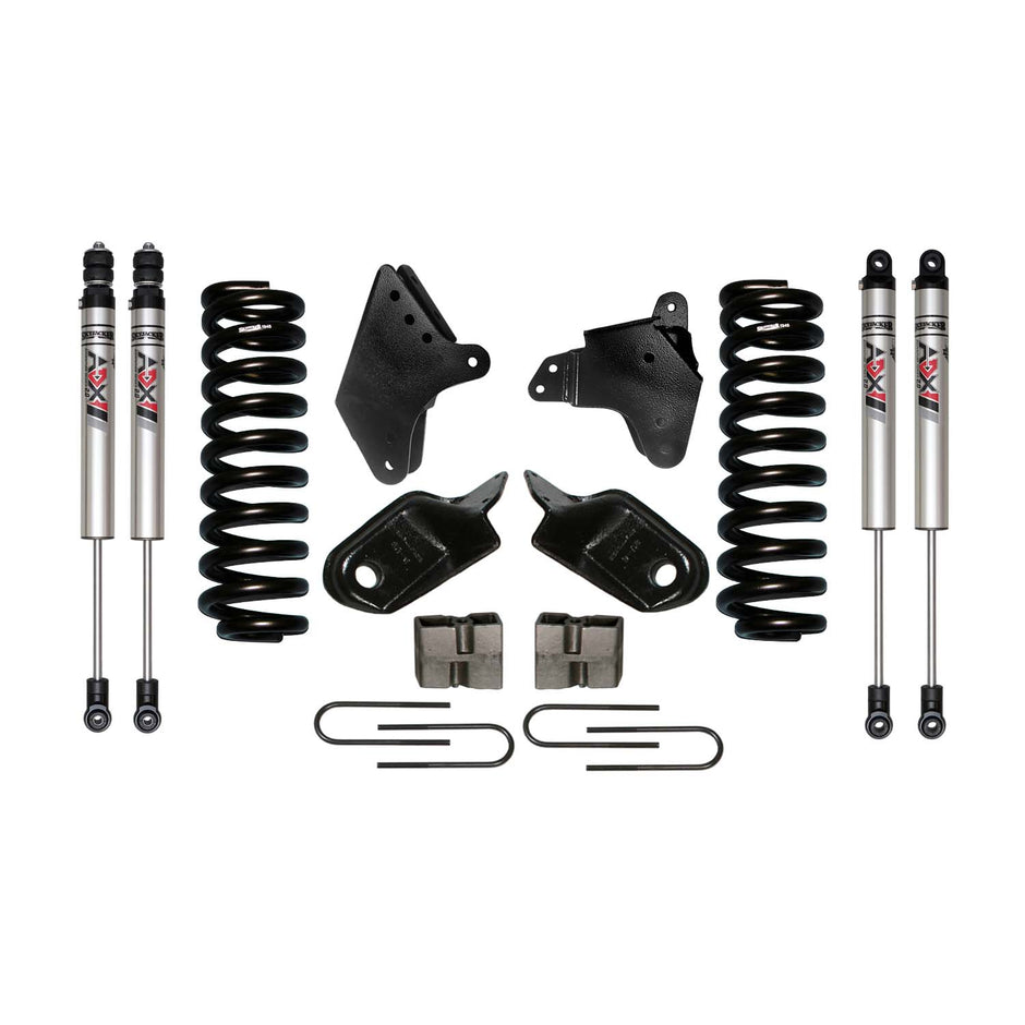 6 In. Suspension Lift Kit With ADX M2.0 Aluminum Monotube Shocks.