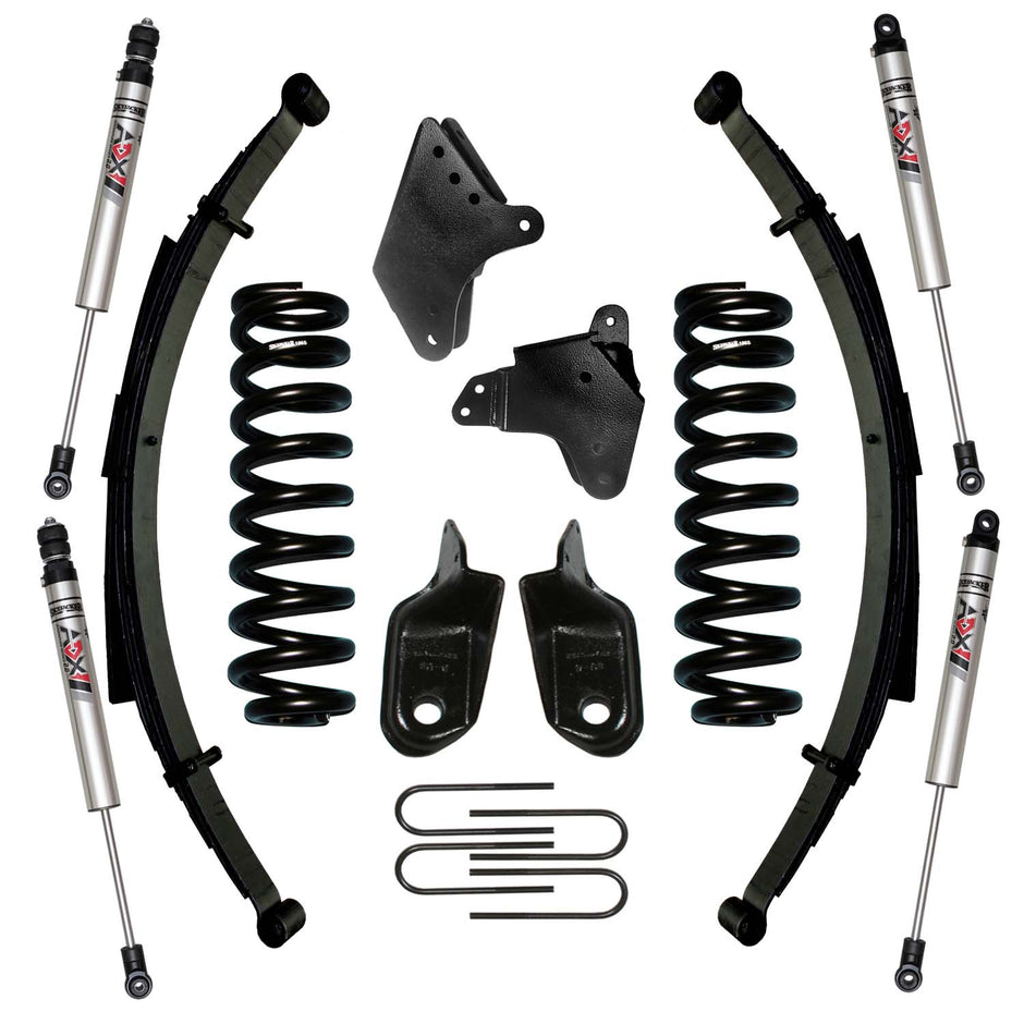 6 In. Suspension Lift Kit With ADX M2.0 Aluminum Monotube Shocks.