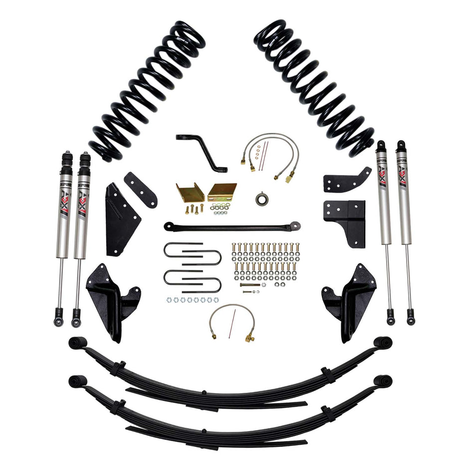 8 In. Suspension Lift Kit With ADX M2.0 Aluminum Monotube Shocks.