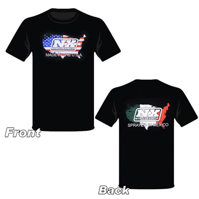 Nitrous Express - Small Sprayed In Mexico T-shirt - 19115S