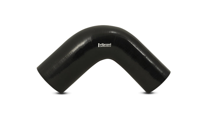 Vibrant Performance - 19787 - 90 Degree Reducer Elbow  2.00 In. I.D. X 1.50 In. I.D. X 4.00 In. Leg Length - Black