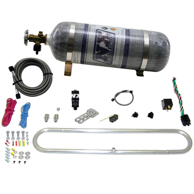 Nitrous Express - N-TERCOOLER System For CO2 WITH COMPOSITE BOTTLE (Remote Mount Solenoid) - 20000CR-12