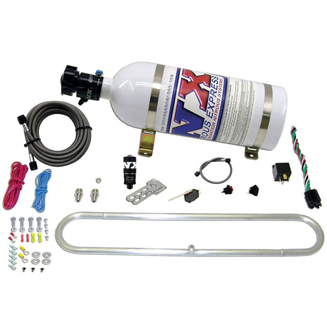 Nitrous Express - N-TERCOOLER SYSTEM W/ 10LB BOTTLE (Remote Mount Solenoid) - 20000R-10