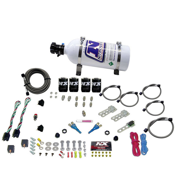 Nitrous Express - FORD EFI DUAL STAGE (50-75-100-150HP X 2) WITH 5LB BOTTLE  - 20124-05