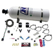 Nitrous Express - GM EFI DUAL NOZZLE (100-300HP) WITH 15LB BOTTLE  - 20215-15