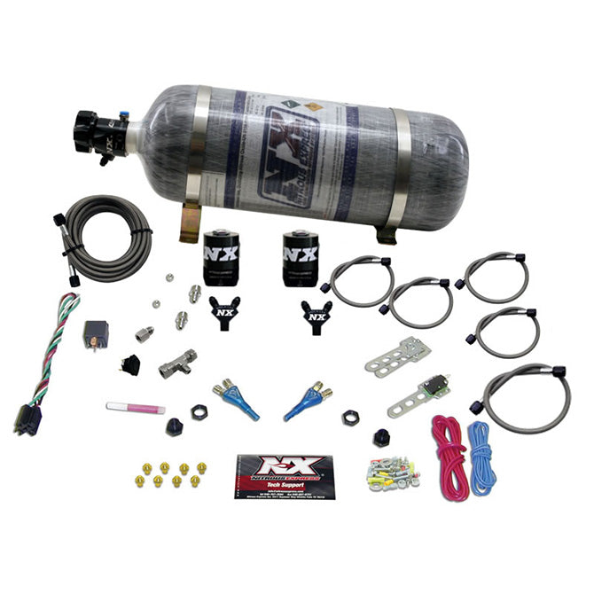 Nitrous Express - GM TBI ALL (50-75-100-125HP) WITH COMPOSITE BOTTLE - 20218-12