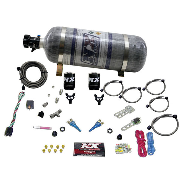 Nitrous Express - GM TBI ALL (50-75-100-125HP) WITH COMPOSITE BOTTLE - 20218-12