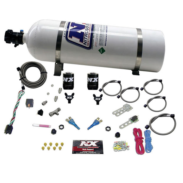 Nitrous Express - GM TBI ALL (50-75-100-125HP) WITH 15LB BOTTLE - 20218-15
