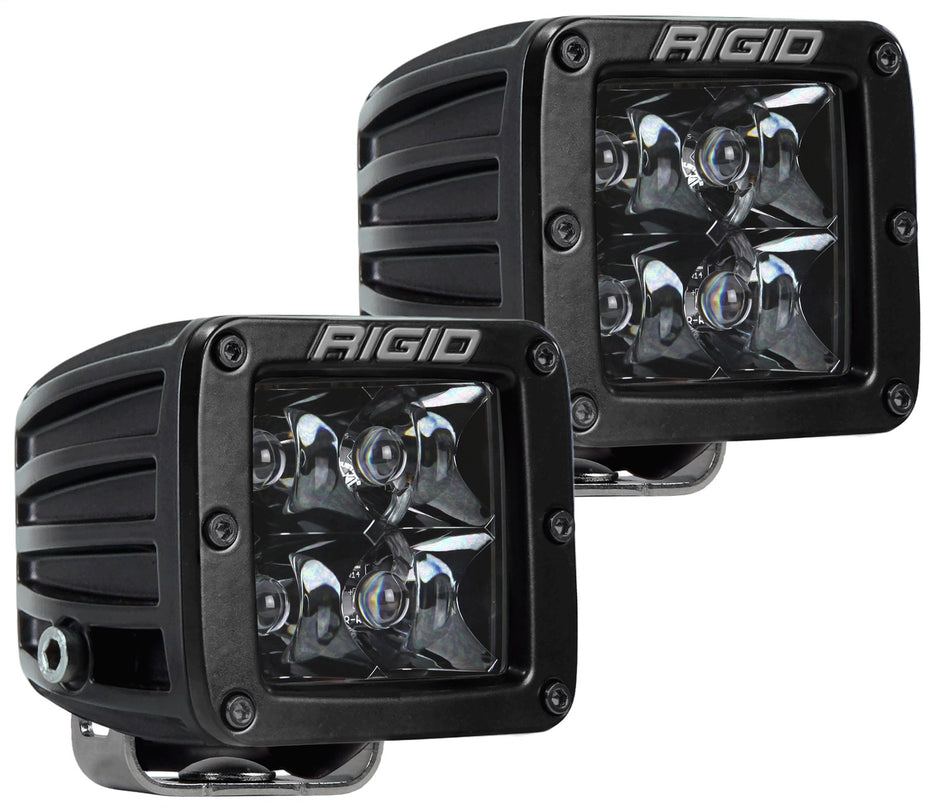 RIGID D-Series PRO Midnight Edition Spot Optic Surface Mount Pair