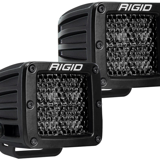 RIGID D-Series PRO Midnight Edition Spot Diffused Surface Mount Pair