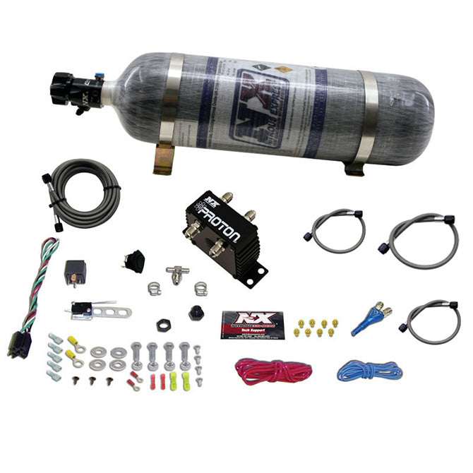 Nitrous Express - PROTON PLUS NITROUS SYSTEM W/ 12LB BOTTLE - 20421-12