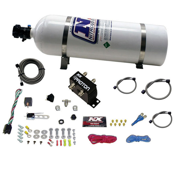 Nitrous Express - PROTON PLUS NITROUS SYSTEM W/ 15LB BOTTLE - 20421-15
