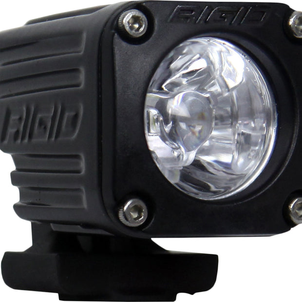 RIGID Ignite LED Light Spot Beam Pattern Surface Mount Black Housing Single