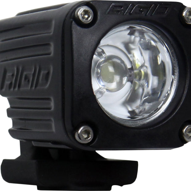 RIGID Ignite LED Light Flood Beam Surface Mount Black Housing Single