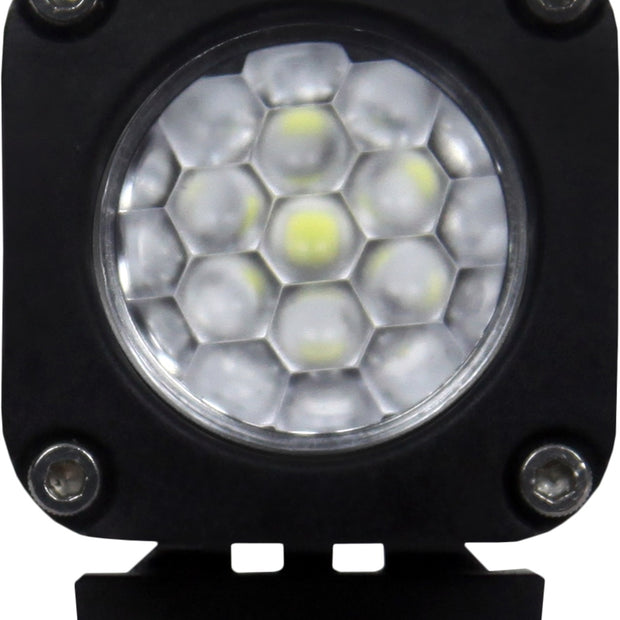 RIGID Ignite LED Light Diffused Lens Surface Mount Black Housing Single
