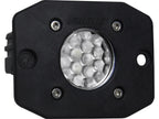 RIGID Ignite LED Light Diffused Lens Flush Mount Black Housing Single