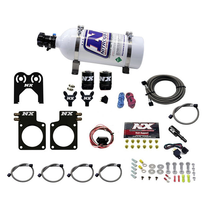 Nitrous Express - NISSAN GT-R NITROUS PLATE SYSTEM (35-300HP) W/ 5LB BOTTLE BOTTLE - 20717-05