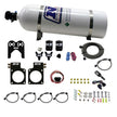 Nitrous Express - NISSAN GT-R NITROUS PLATE SYSTEM (35-300HP) W/ 15LB BOTTLE - 20717-15