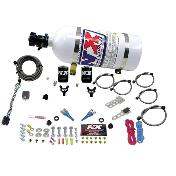 Nitrous Express - BMW EFI ALL (50-300 HP) DUAL NOZZLE WITH 10LB BOTTLE  - 20816-10