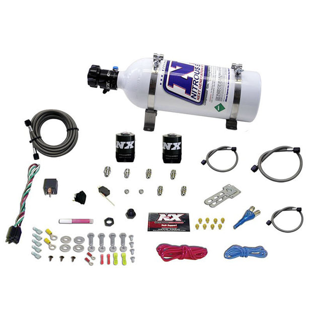 Nitrous Express - E85 UNIVERSAL SYSTEM FOR EFI (SINGLE NOZZLE APPLICATION) WITH 5LB BOTTLE  - 20915E85-05