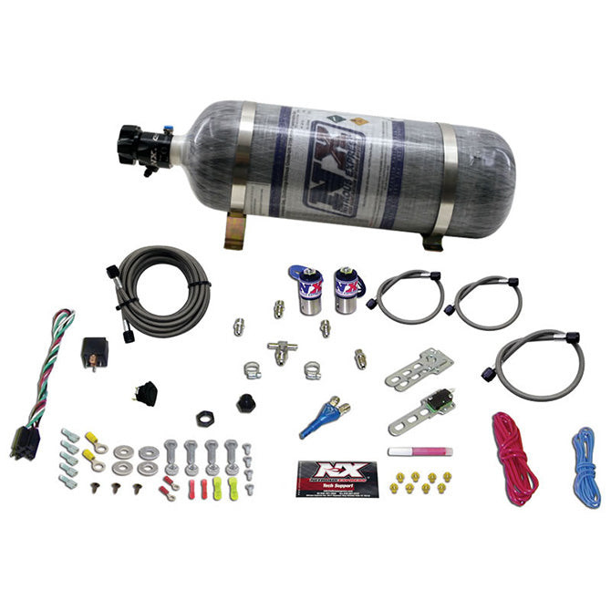 Nitrous Express - Sub C Nitrous System (253550HP) COMPOSITE BOTTLE - 20916-12