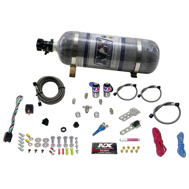 Nitrous Express - Sub C Nitrous System (253550HP) COMPOSITE BOTTLE - 20916-12