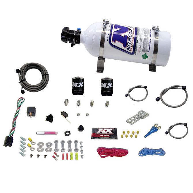 Nitrous Express - ALL DODGE EFI SINGLE NOZZLE SYSTEM (35-50-75-100-150 HP) WITH 5LB BOTTLE   - 20921-05