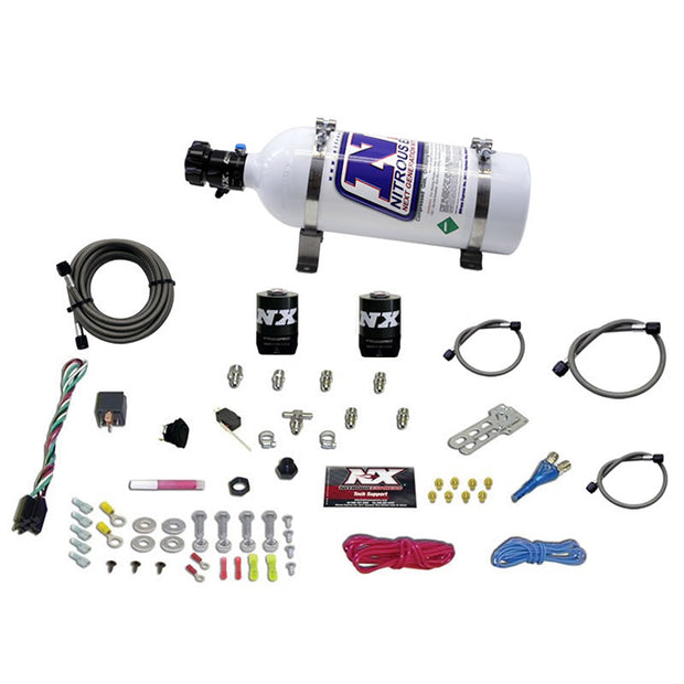 Nitrous Express - ALL SPORT COMPACT EFI SINGLE NOZZLE SYSTEM (35-50-75 HP) WITH 5LB BOTTLE   - 20923-05