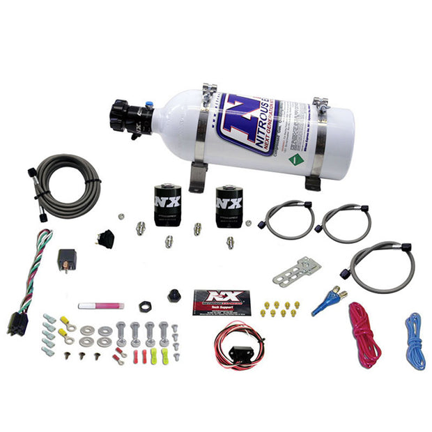 Nitrous Express - 5TH GEN CAMARO SINGLE NOZZLE SYSTEM (35-150HP) W/ 5LB BOTTLE - 20930-05