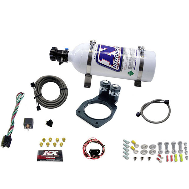 Nitrous Express - 5TH GEN CAMARO PLATE SYSTEM (50-150HP) 200HP-225HP JETTING AVAILABLE 5LB BOTTLE - 20931-05