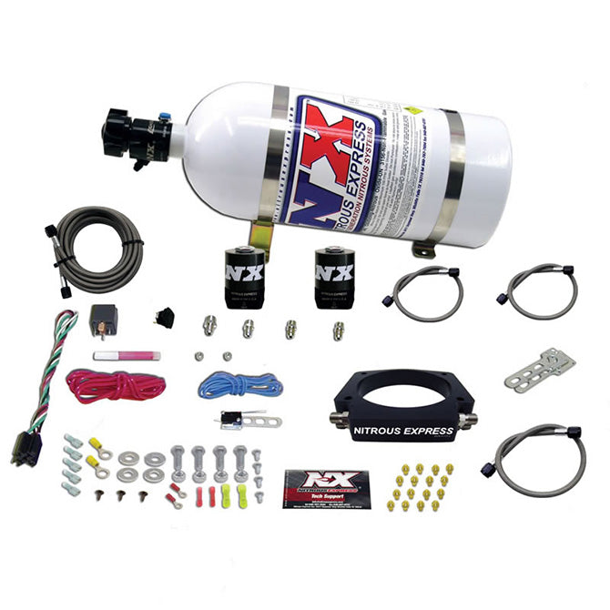 Nitrous Express - LS 102mm PLATE SYSTEM (50-400HP) W/ 10LB BOTTLE - 20933-10