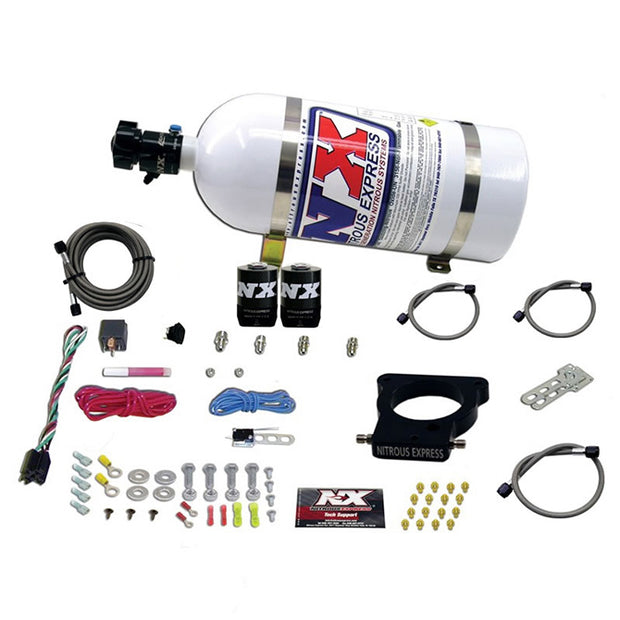 Nitrous Express - LS 78MM 3-BOLT PLATE SYSTEM (50-350HP) W/ 10LB BOTTLE - 20935-10