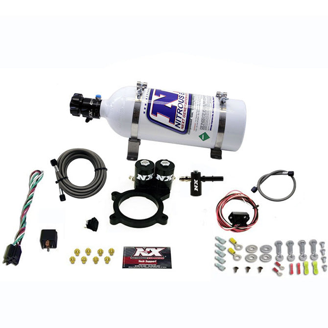 Nitrous Express - 2021+ F-150 5.0 Coyote Truck Nitrous Plate System (5# Bottle) - 20959-05