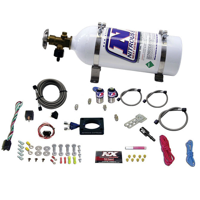 Nitrous Express - DODGE DART 1.4L Turbo PLATE SYSTEM (35-100HP) WITH 5LB BOTTLE - 20941-05