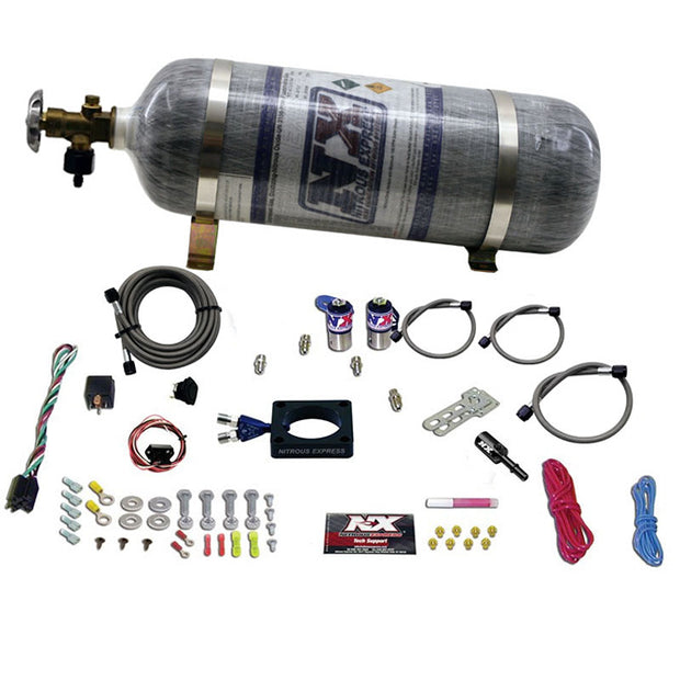 Nitrous Express - DODGE DART 1.4L Turbo PLATE SYSTEM (35-100HP) WITH COMPOSITE BOTTLE - 20941-12