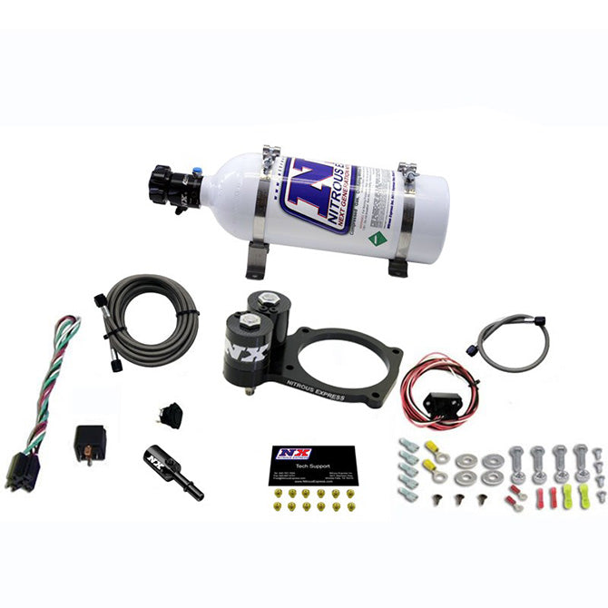 Nitrous Express - Dodge Hellcat Nitrous Plate System W/ 5lb Bottle - 20943-05