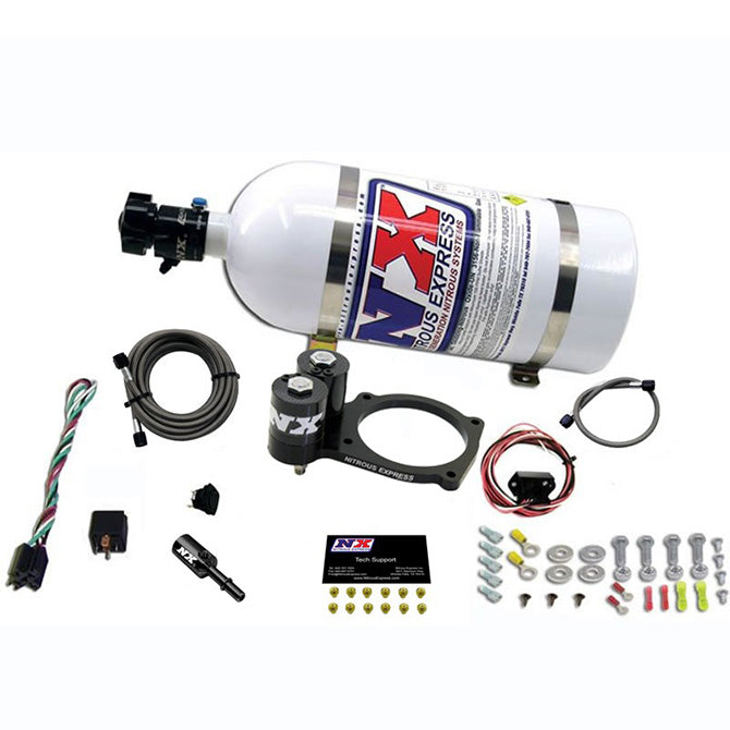 Nitrous Express - Dodge Hellcat Nitrous Plate System W/ 10lb Bottle - 20943-10