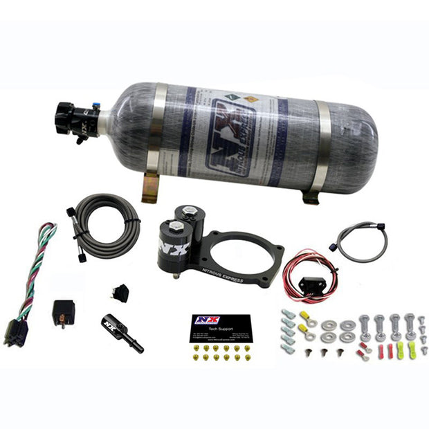 Nitrous Express - Dodge Hellcat Nitrous Plate System W/ 12lb Bottle - 20943-12