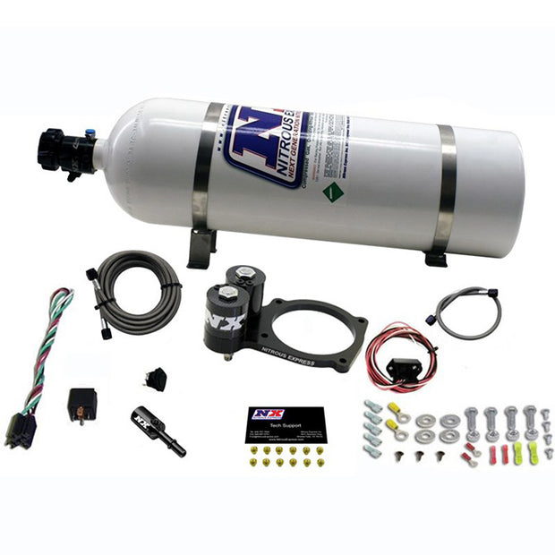 Nitrous Express - Dodge Hellcat Nitrous Plate System W/ 15lb Bottle - 20943-15