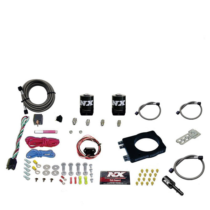 Nitrous Express - DODGE HEMI PLATE SYSTEM (50-400HP) WITHOUT BOTTLE - 20944-00