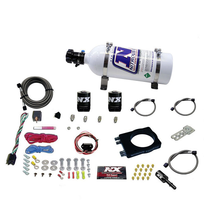 Nitrous Express - DODGE HEMI PLATE SYSTEM (50-400HP) W/ 5LB BOTTLE - 20944-05