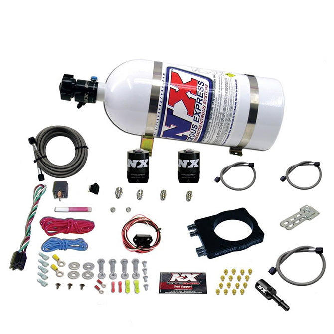 Nitrous Express - DODGE HEMI PLATE SYSTEM (50-400HP) W/ 10LB BOTTLE - 20944-10