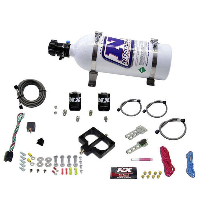 Nitrous Express - DODGE TBI PLATE SYSTEM (MAGNUM ENGINE) W/ 5LB BOTTLE - 20945-05