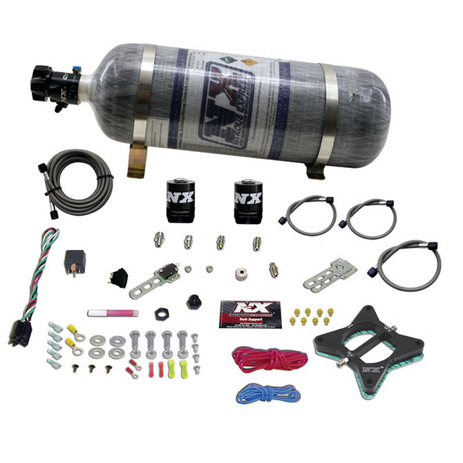 Nitrous Express - 4.6L 2 VALVE PLATE SYSTEM WITH COMPOSITE BOTTLE  - 20946-12
