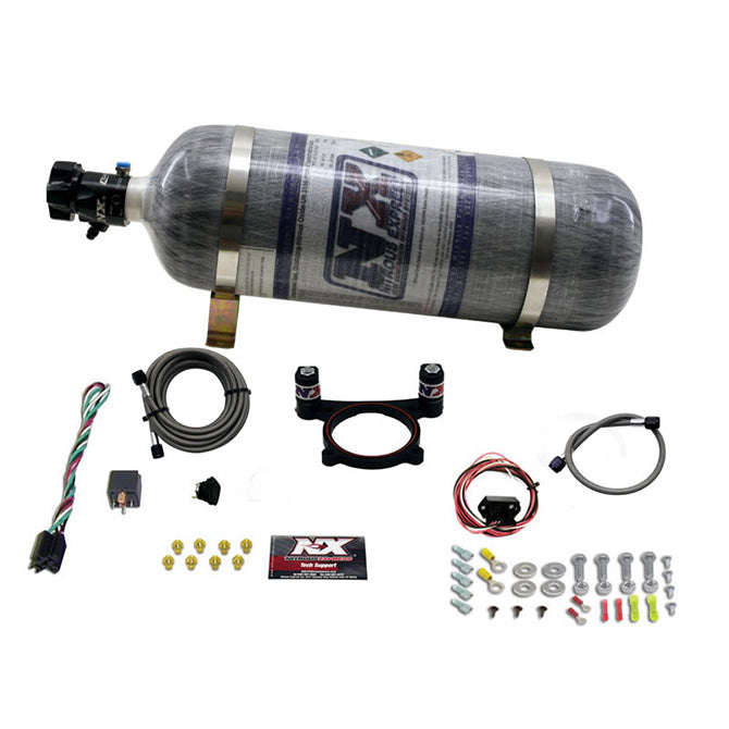 Nitrous Express - 5.0L Coyote And 7.3L Godzilla Plate System(50-200HP) WITH COMPOSITE BOTTLE  - 20948-12