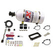 Nitrous Express - FORD 4 VALVE NITROUS PLATE SYSTEM (50-300HP) WITH 10LB BOTTLE - 20950-10