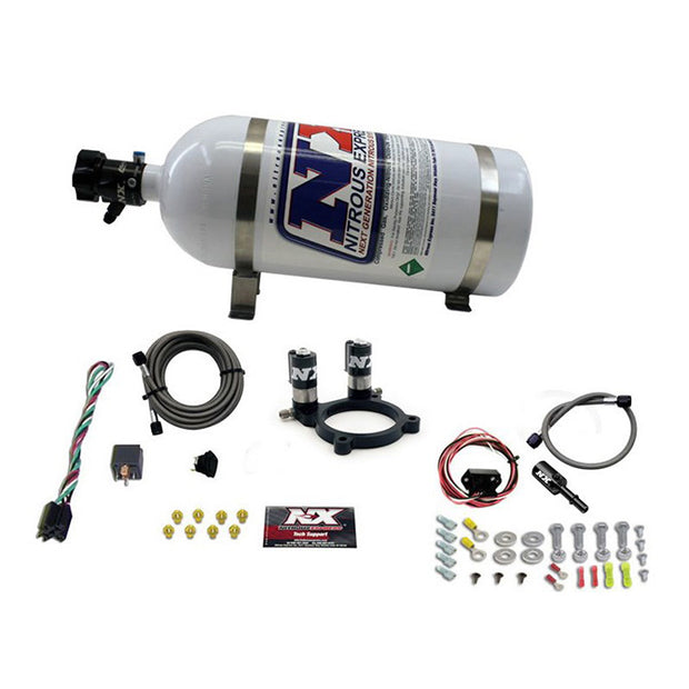 Nitrous Express - FORD V6 NITROUS PLATE SYSTEM-3.5L AND 3.7L W/ 10LB BOTTLE - 20952-10